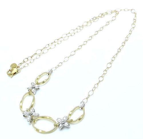 Collana con fiori - , bicego