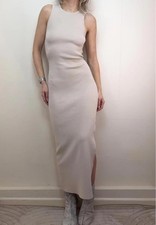 Asos maxi abito - smanicato, a