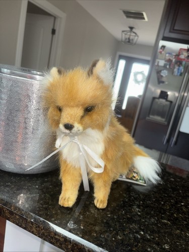 Peluche realistico volpe