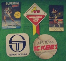 5 ADESIVI SUPERGA IVAN LENDL