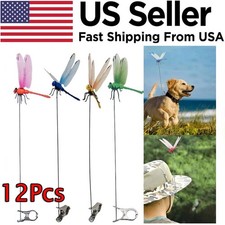 12x Dragonfly Clip Black