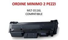 Toner rigenerato compatibile mlt-d116l per samsung xpress m2675f minimo 2 pezzi