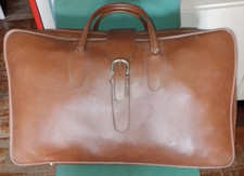valigia cuoio pelle anni 70