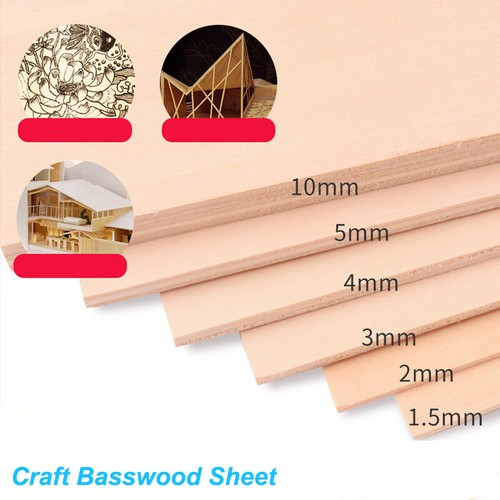 Basswood foglio artigianale - basswood,