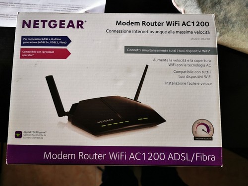 Modem router netgear ac1200 - modem,