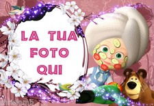 Cialda MASHA E L'ORSO