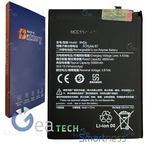 Batteria xiaomi bn5a redmi - batteria,
