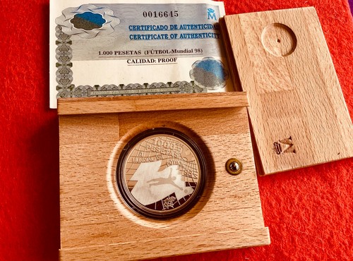 1000 pesetas plata - plata, *