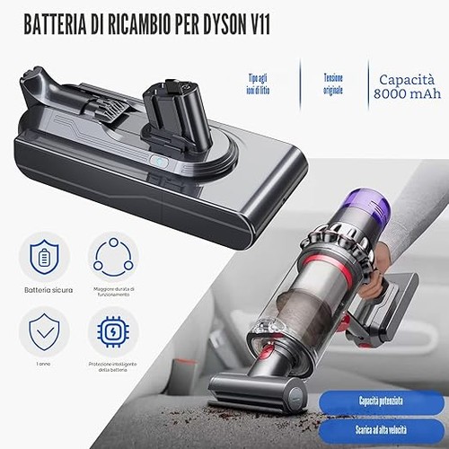 Batteria per dyson - per, v11