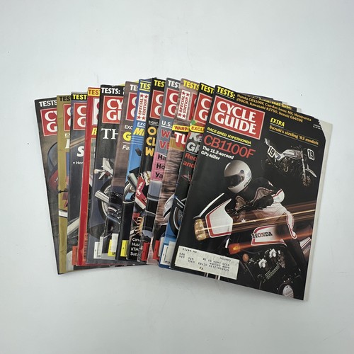 1983 cycle guide magazine - 1983,