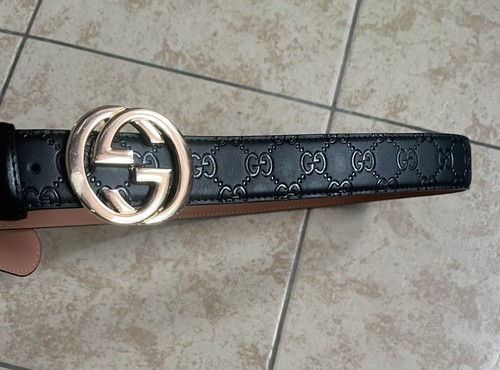 Cintura gucci con fibbia - con,