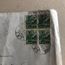 A) Busta Luogotenenza Democratica 3.6.46 Umberto II 