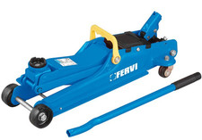 CRIC IDRAULICO A CARRELLO RIBASSATO IN ACCIAIO 2 TON 2000 KG 90 ÷ 385 mm CRICK