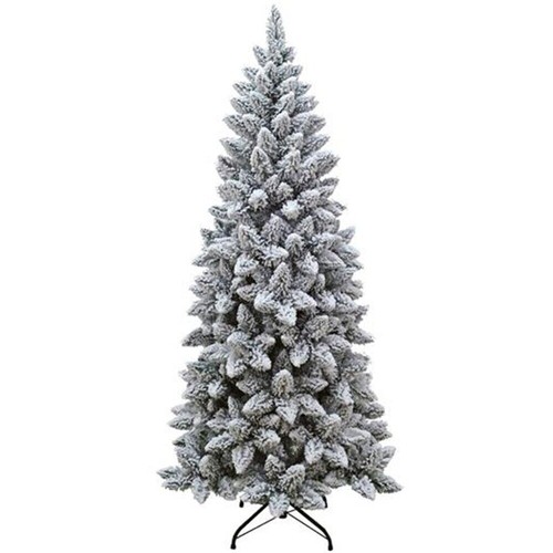 Albero natale innevato - albero,