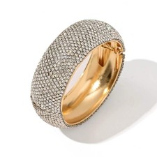 Bracciale Rigido Donna Pavé