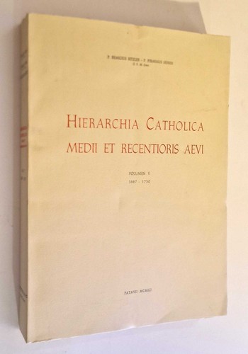 Ritzler hierarchia catholica - ritzler,