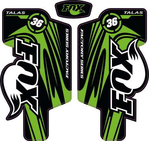 Adesivo fox talas forcelle - 36,
