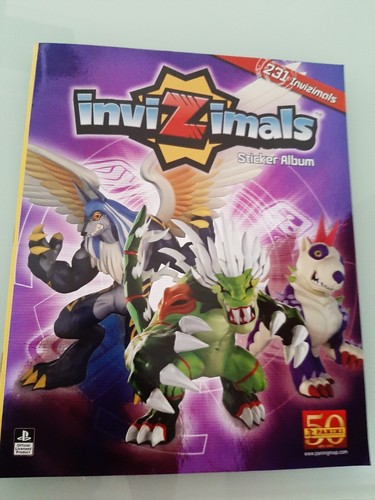 Album figurine invizimals - figurine,