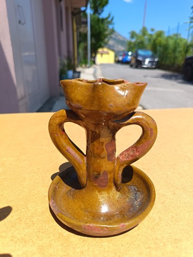 Porta candela lucerna olio - ,