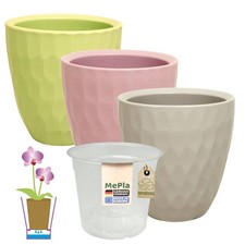 MePla - 2 Pezzi - Vaso Per