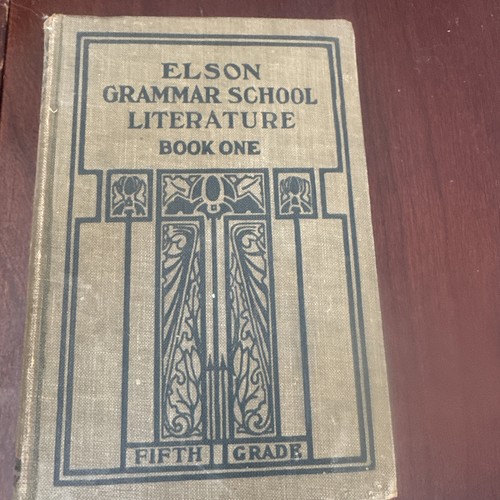 Antique 1911 elson grammar - antique,