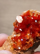 Superbe Vanadinite rouge Maroc