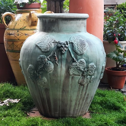 Urna scultura giardino - scultura,