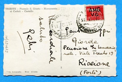Trieste uso breve 5 tipo - uso, £.5