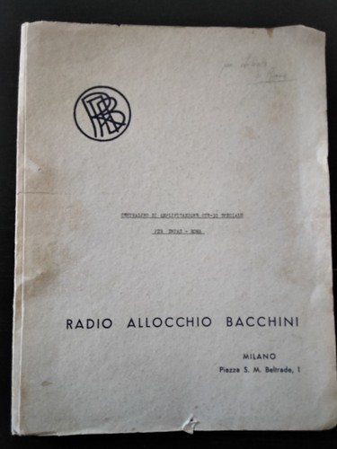 Radio allocchio centralino - radio,