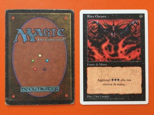 Mtg magic rito oscuro - oscuro,