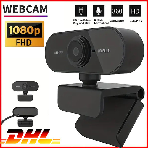 Telecamera webcam 1080p - hd, usb