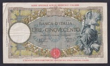 Italia Africa Orientale 500