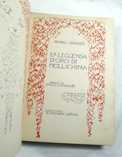 LA LEGGENDA D'ORO DI MOLLICHINA ILLUSTRATO CAMBELLOTTI BAMBINI FIABA FAVOLA 1915