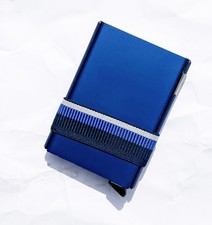 Portafoglio Card Slide - Blu