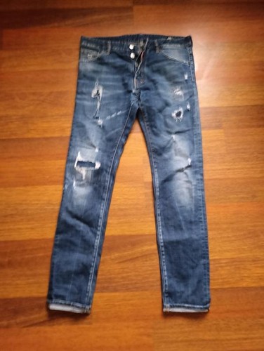 Jeans uomo dsquared navy - jeans,