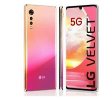 Smartphone LG VELVET G9 originale sbloccato 6,8"" NFC G900N G900VM 6 GB + 128 GB 16MP