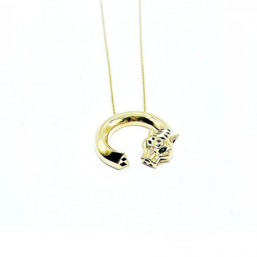 Collana oro 750 zirconi - oro,