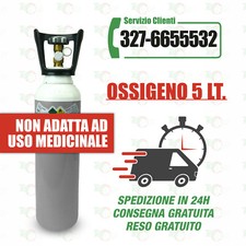 Bombola Ossigeno 5 Litri