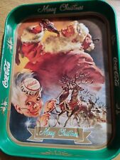 Vassoio  Originale COCA COLA NATALE COLLEZIONISMO VINTAGE - anni 80