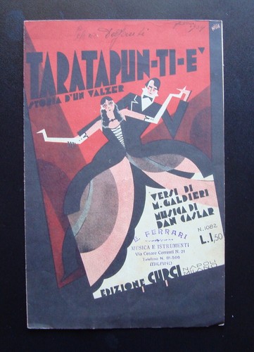 Spartito taratapuntie storia - spartito,