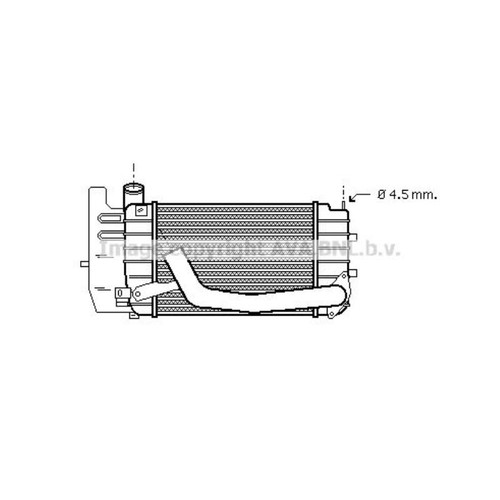 Intercooler per toyota yaris - per,