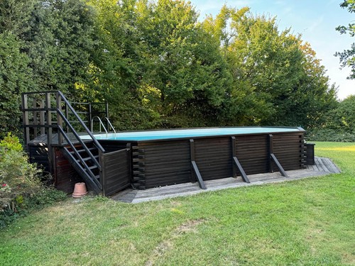 Piscina legno fuoriterra - piscina, in