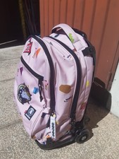 Zaino+trolley invicta rosa NUOVO- articolo per la scuola