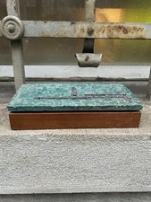 SCATOLA TRAVERTINO ARGENTO