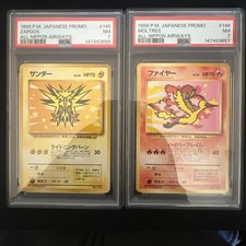 PSA 7 Moltres & Zapdos ANA
