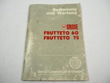 Same Frutteto 60 75 Manuale