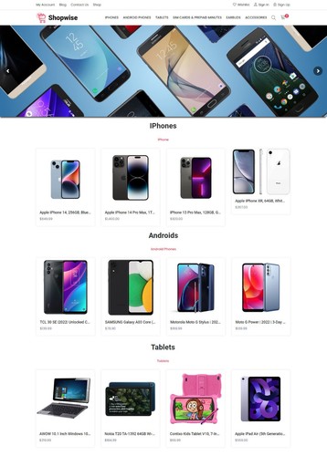 Smart phones tablet - tablet, store