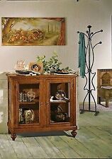 VETRINA LEGNO BASSA 2 ANTE ARTE POVERA