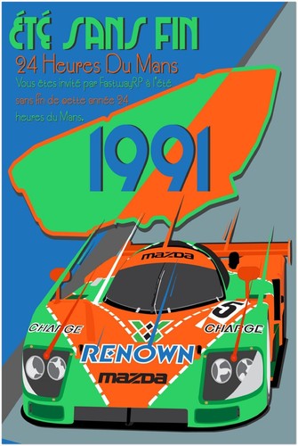 Heures mans 1991 - le,