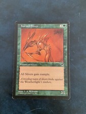 Mtg Horned Sliver Tempest Very Good 